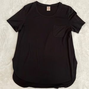 Crew Neck Shirt - Black